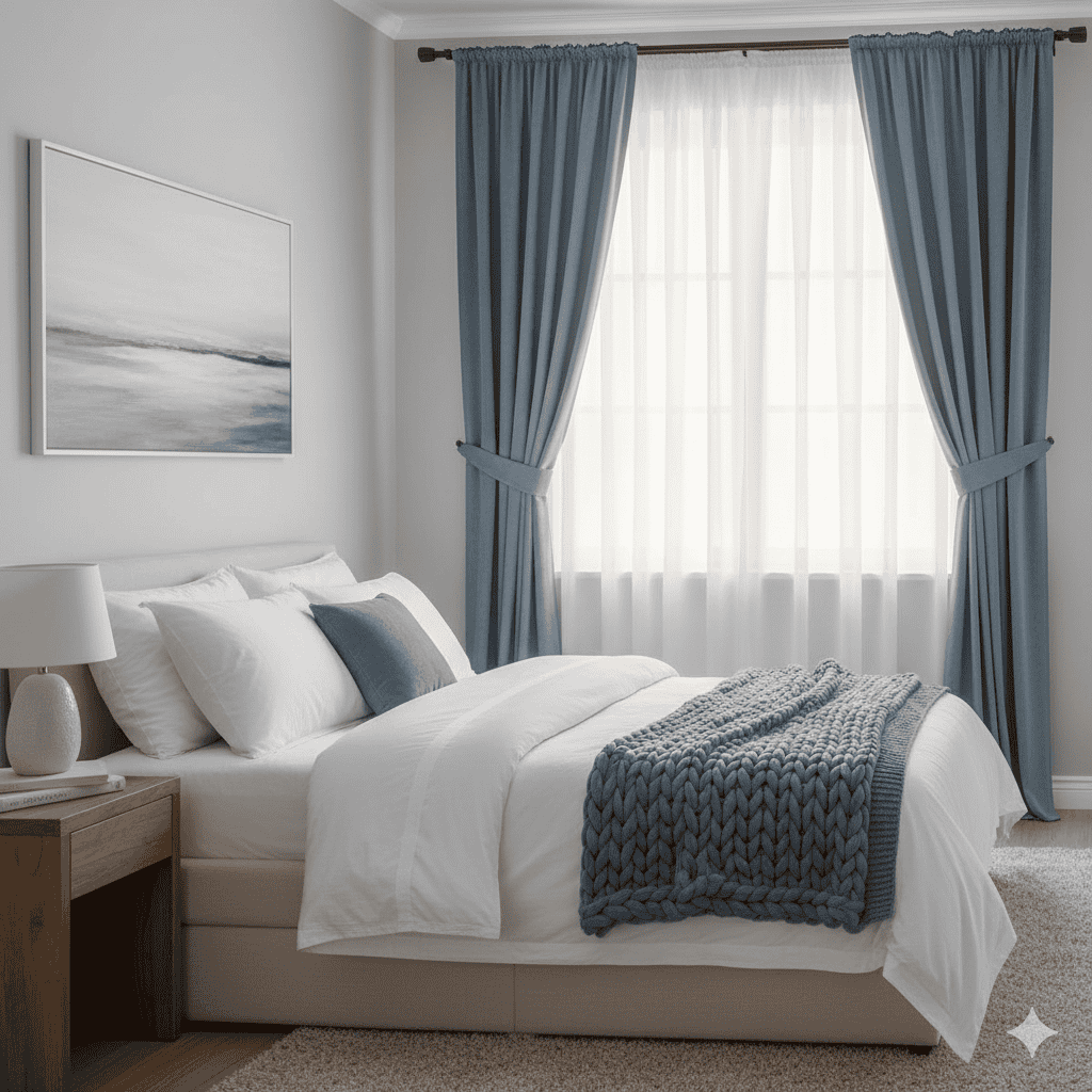 Display of premium fabrics and materials